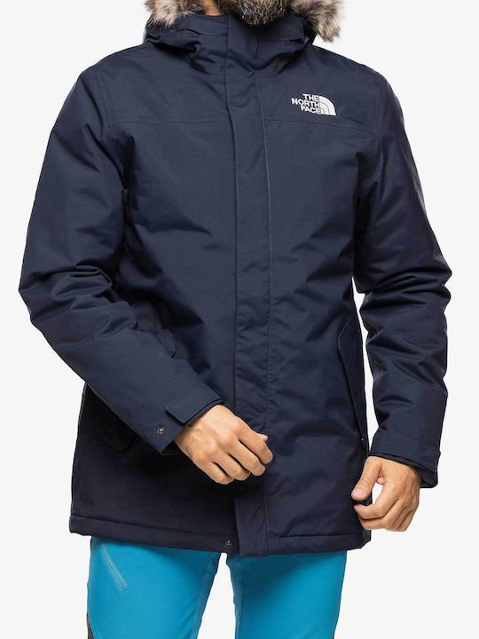 The North Face Recycled Zaneck Χειμωνιάτικο Μπουφάν Μπλε