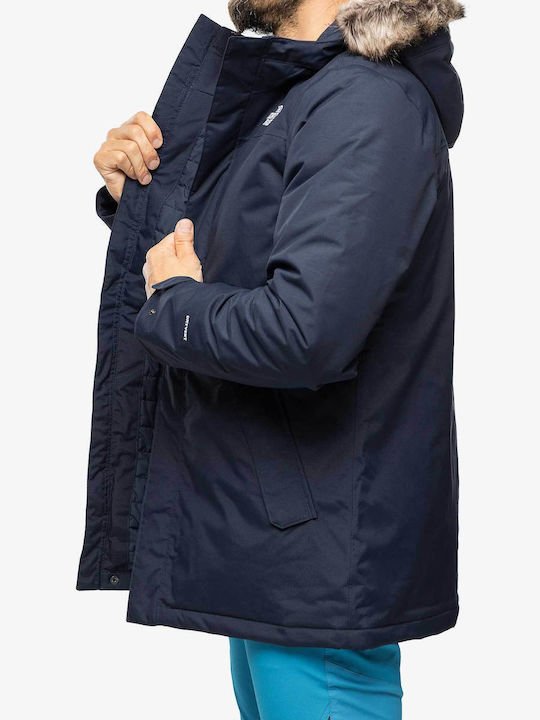The North Face Recycled Zaneck Χειμωνιάτικο Μπουφάν Μπλε - Image 2