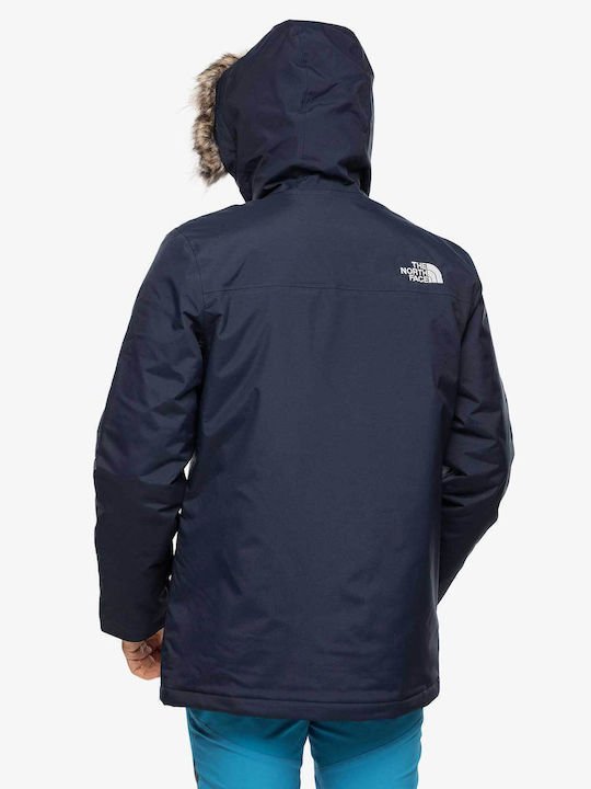 The North Face Recycled Zaneck Χειμωνιάτικο Μπουφάν Μπλε - Image 3
