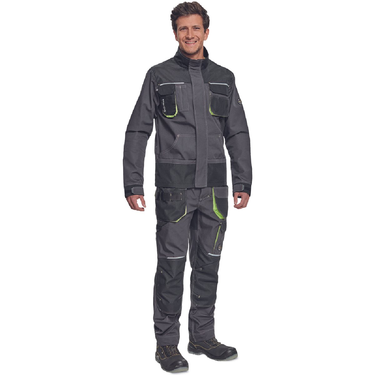 Cerva Greendale Μπουφάν Εργασίας Ανακλαστικό Γκρι - Image 2