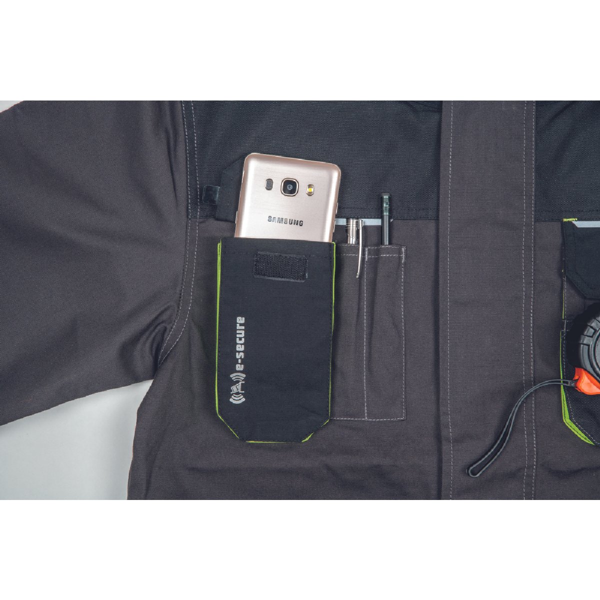 Cerva Greendale Μπουφάν Εργασίας Ανακλαστικό Γκρι - Image 3