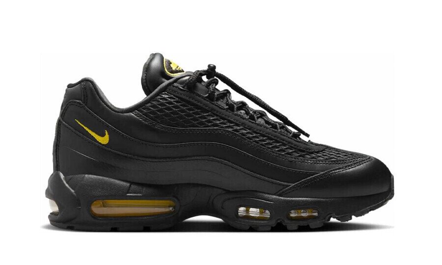 NikeAir Max 95 Corteiz Ανδρικά Sneakers Μαύρα - Image 2