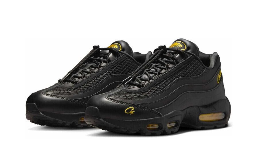 NikeAir Max 95 Corteiz Ανδρικά Sneakers Μαύρα - Image 3