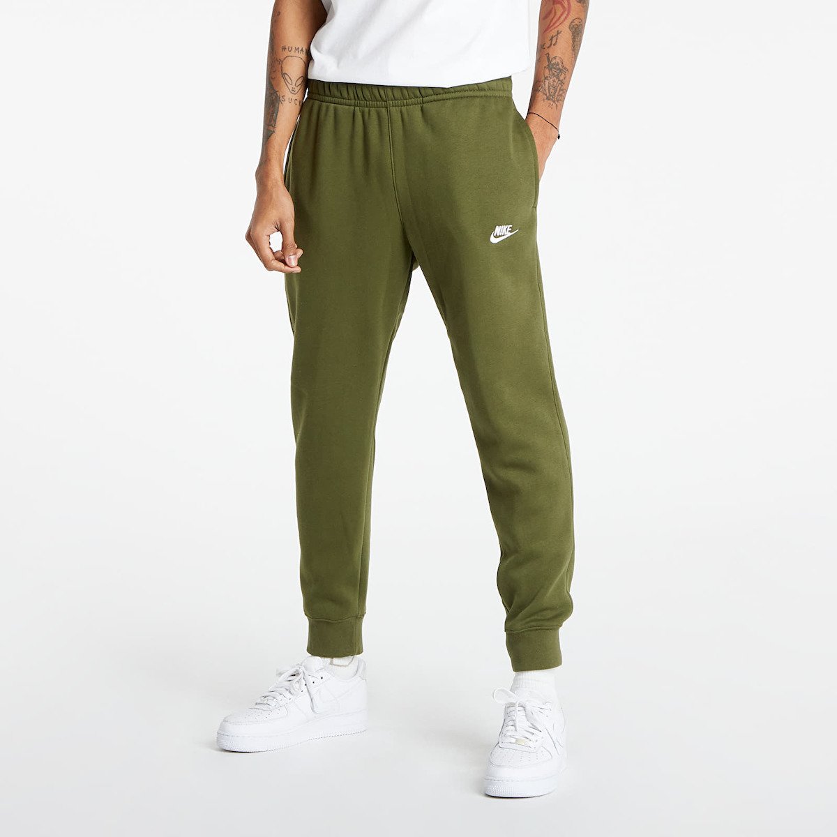 NikeSportswear Παντελόνι Φόρμας με Λάστιχο Rough Green